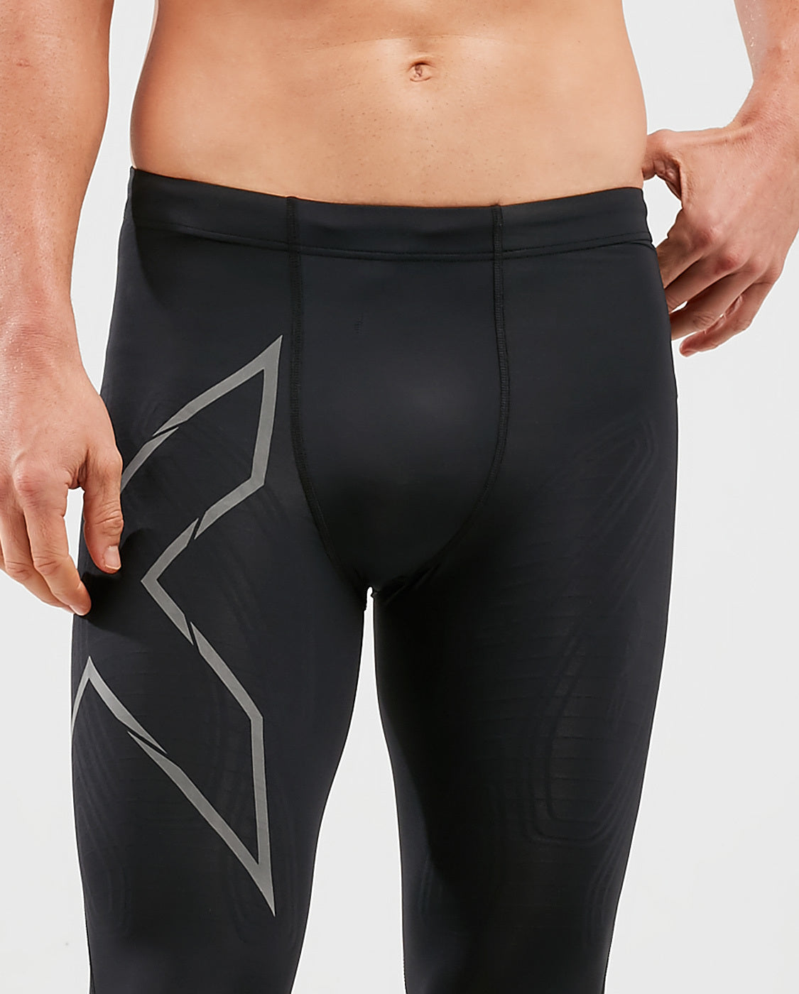 ランニングタイツ MA5305bBBRF Ma5305b-blk-brf MCSランコンプレッションタイツ（バックポケット付） - Black/Black Reflective [メンズ]