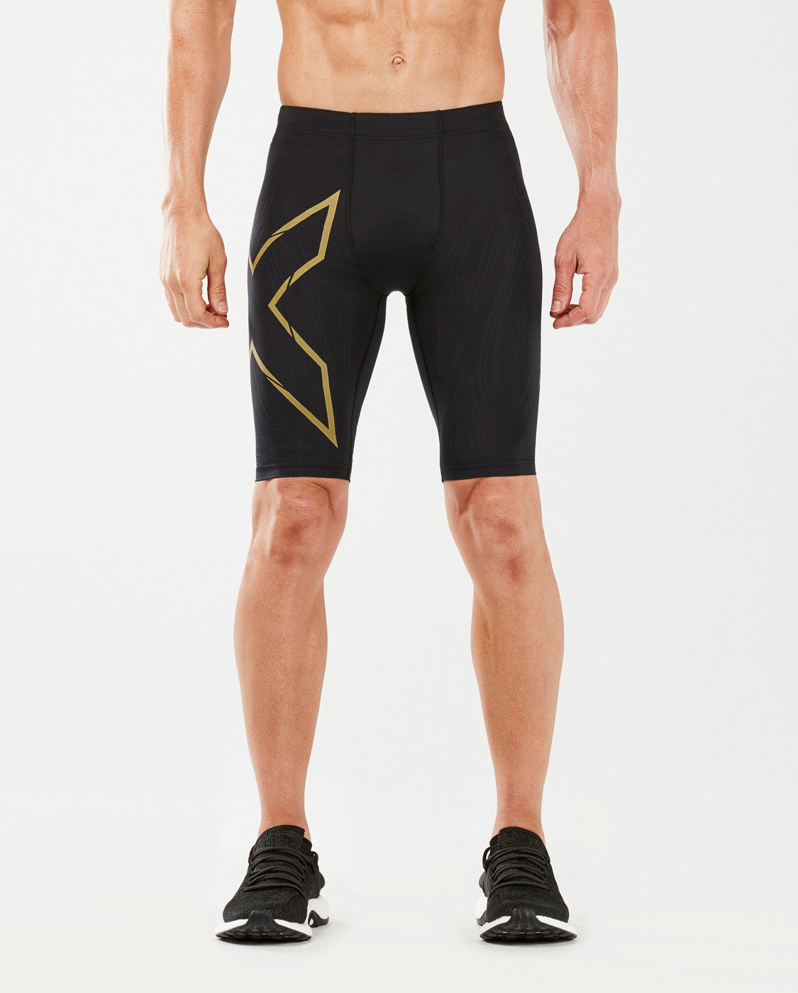 ショートタイツ MA5331bBGRF Ma5331b-blk-grf MCSランコンプレッションショーツ - Black/Gold Reflective [メンズ]