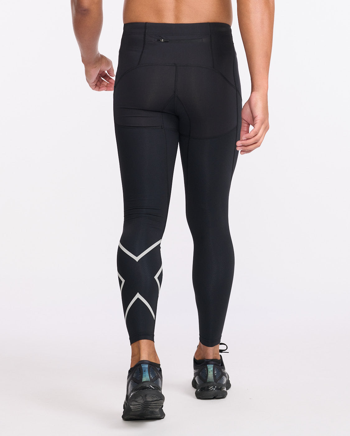 ランニングタイツ MA6529bBSRF Ma6529b-blk-srf エアロベントコンプレッションタイツ - Black/Silver Reflective [メンズ]