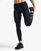 ランニングタイツ MA7044b-BLK-SRF エアロ ハイク コンプレッションタイツ - Black/Silver Reflective [メンズ]