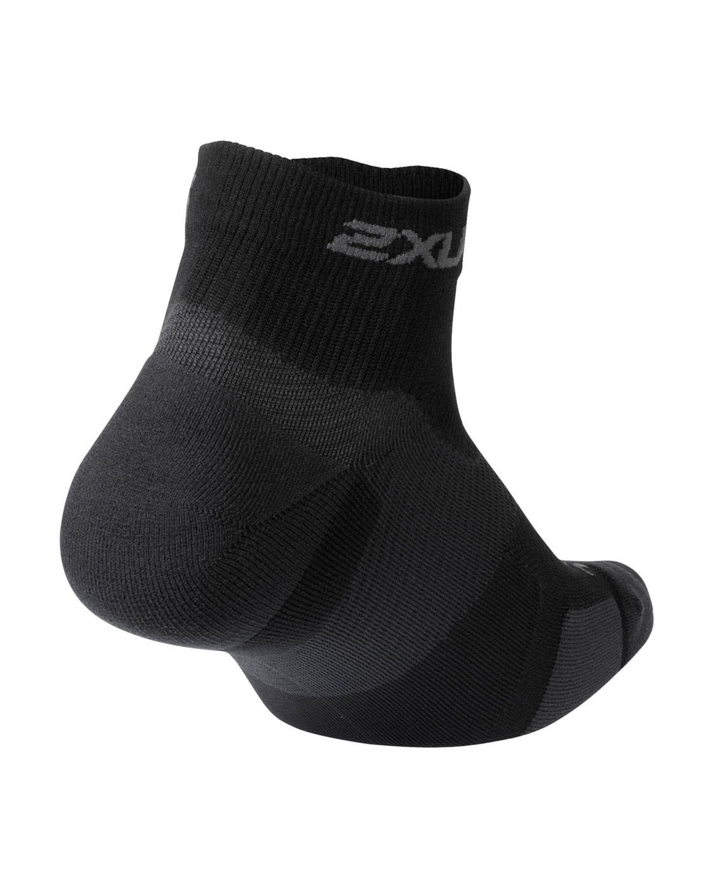 スポーツソックス UA5047eBTTM Vectr Light Cushion 1/4 Crew Socks - Black/Titanium Grey [ユニセックス]