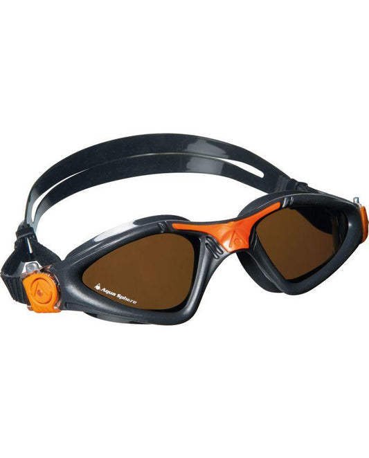 スイムゴーグル Kayenne （カイエン） Regular-Fit - Grey/Orange/Smoke Polarized Lens [ユニセックス] - STYLE BIKE ONLINE SHOP