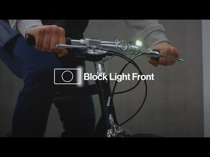 ライト BM-411 Block-light-front ブロックライト（フロント） Block Light Front - Black