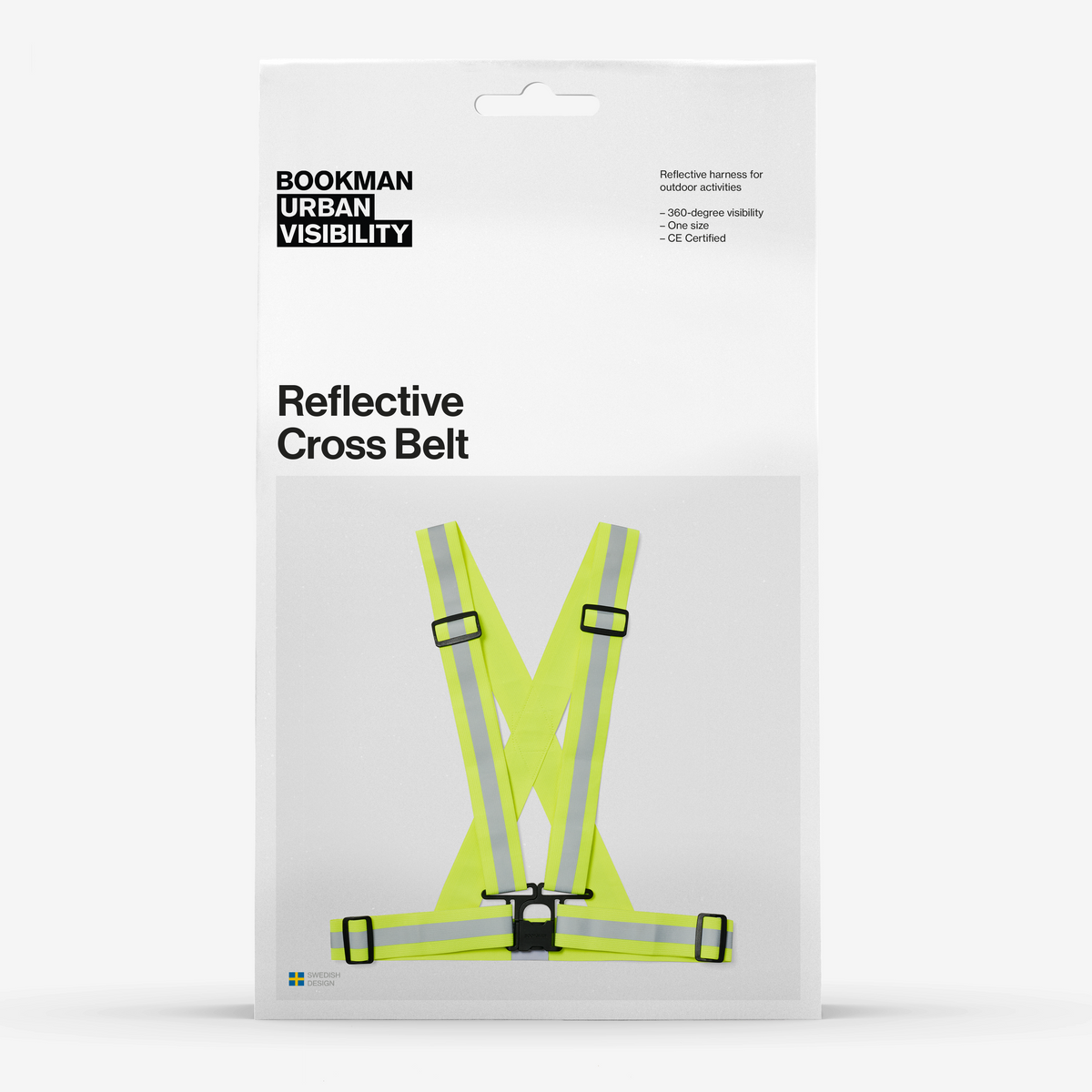 リフレクター BM-609 Reflective Cross Belt - Fluorescent Yellow