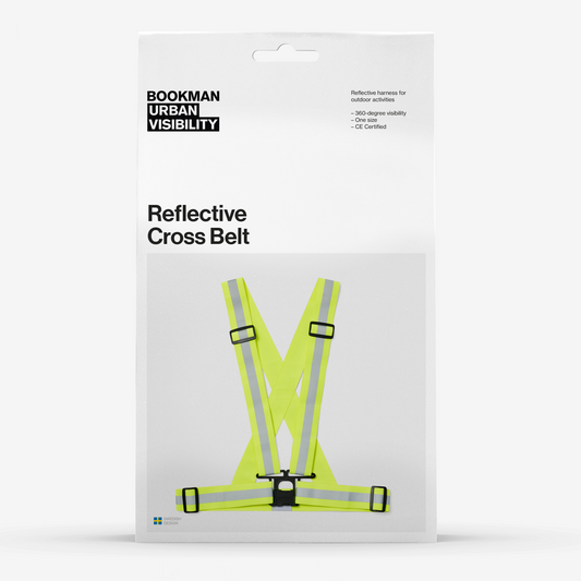 リフレクター BM-609 Reflective Cross Belt - Fluorescent Yellow
