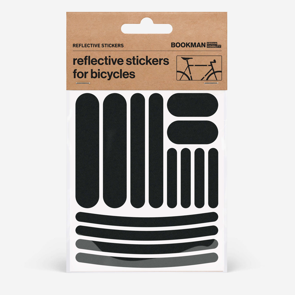 リフレクター BM-523 Reflective-stickers-strips リフレクティブステッカー（ストライプ） Reflective Stickers Strips - Black
