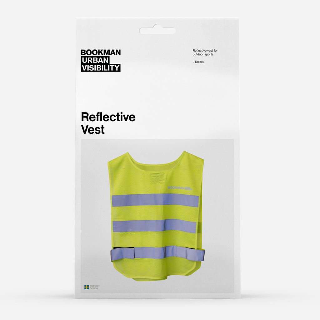 リフレクター BM Reflective-vest リフレクティブベスト Reflective Vest - Fluorescent Yellow