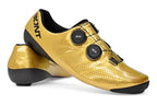 ロードバイク用シューズ RP24G ライオットプラス24 Riot+24 スタンダードフィット Boa - Shiny Gold [ユニセックス]