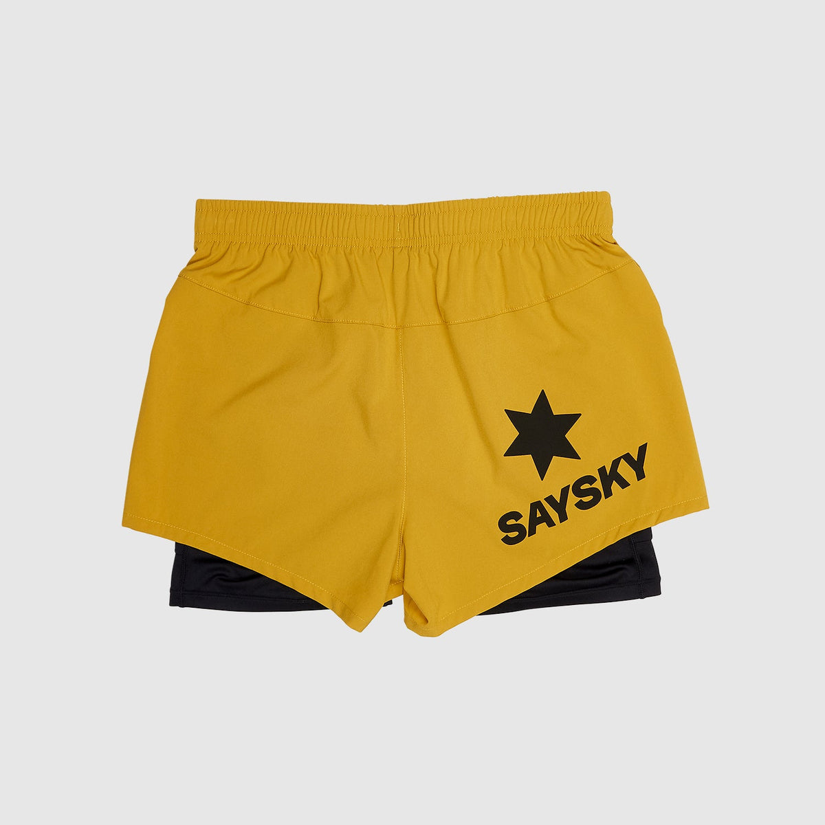 ランニングショーツ KWRSH01c402 Wmns Pace 2-in-1 Shorts 3inch - Yellow [レディーズ]