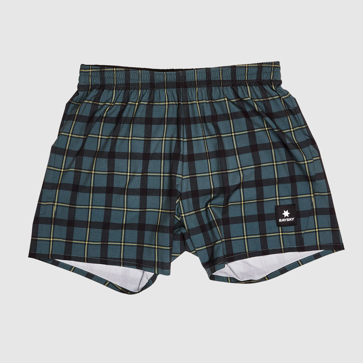 ランニングショーツ KMRSH04c1008 Checker Pace Shorts 5inch - Grey Checker [メンズ]