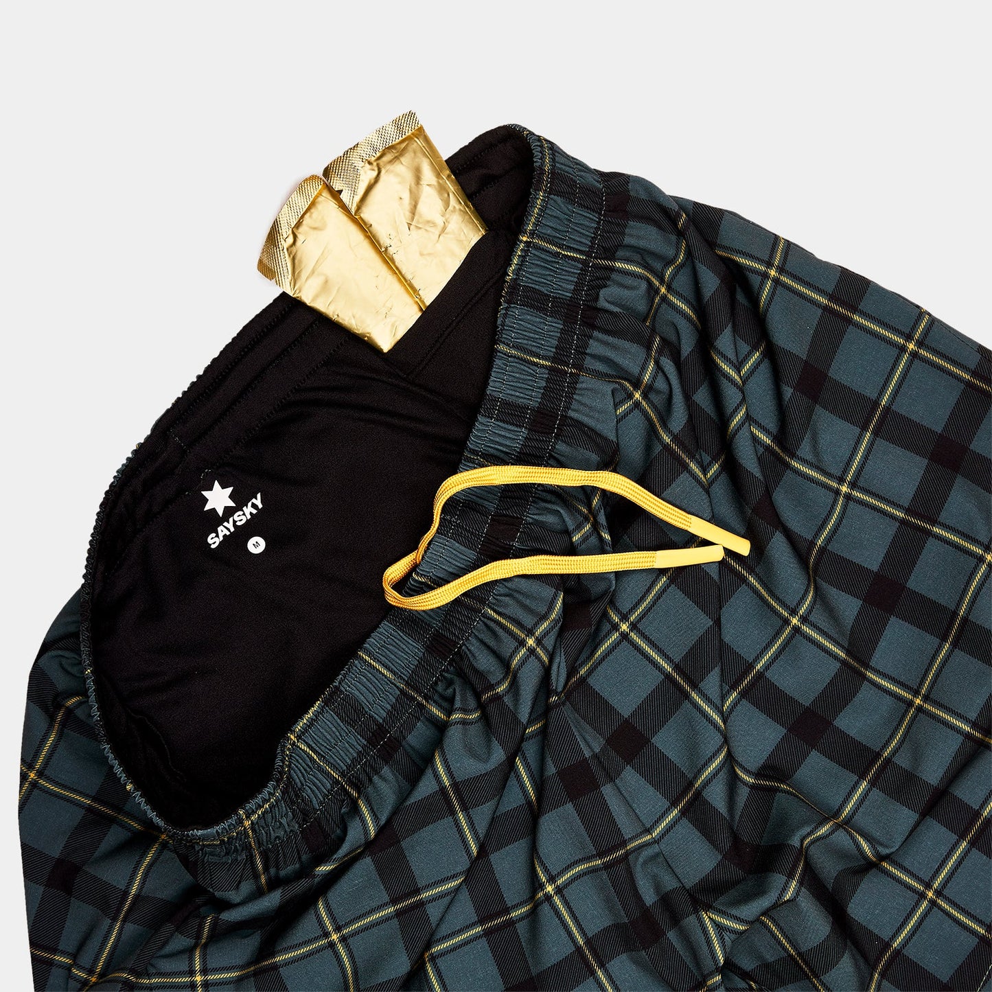 ランニングショーツ KMRSH04c1008 Checker Pace Shorts 5inch - Grey Checker [メンズ]