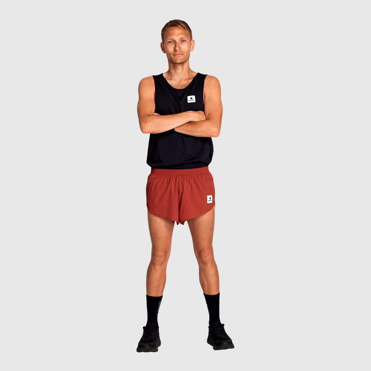 ランニングショーツ KMRSH30c501 Combat Shorts 2inch - Red [メンズ]