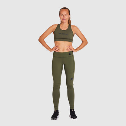 スポーツブラ KWRSB02c301 Wmns Statement Combat Sports Bra - Green [レディーズ]
