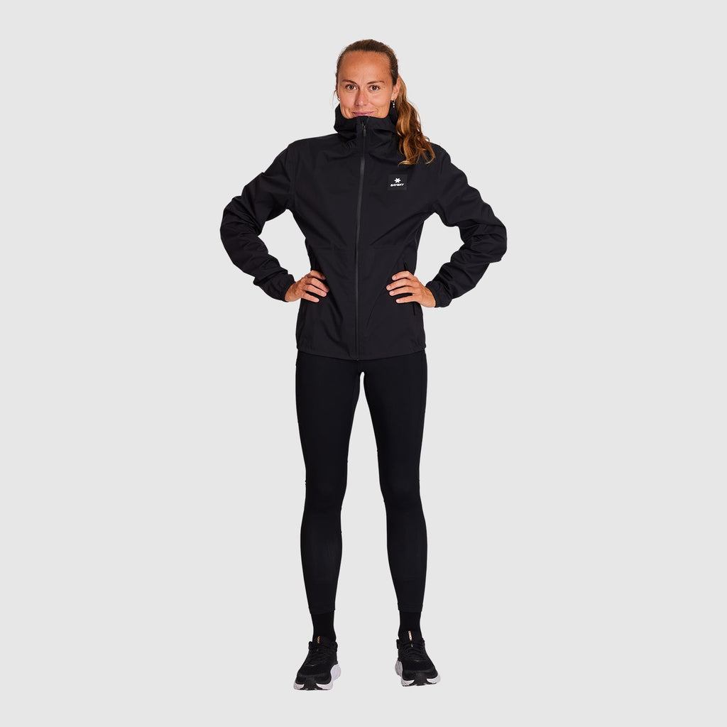 ランニングジャケット KMRJA06c901 Element 3l Waterproof Jacket - Black [メンズ]