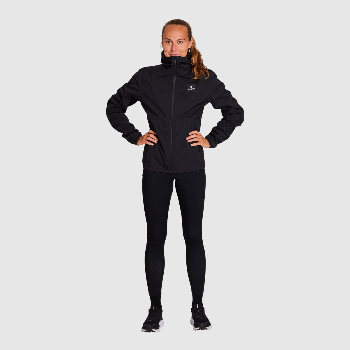 ランニングジャケット KMRJA06c901 Element 3l Waterproof Jacket - Black [メンズ]