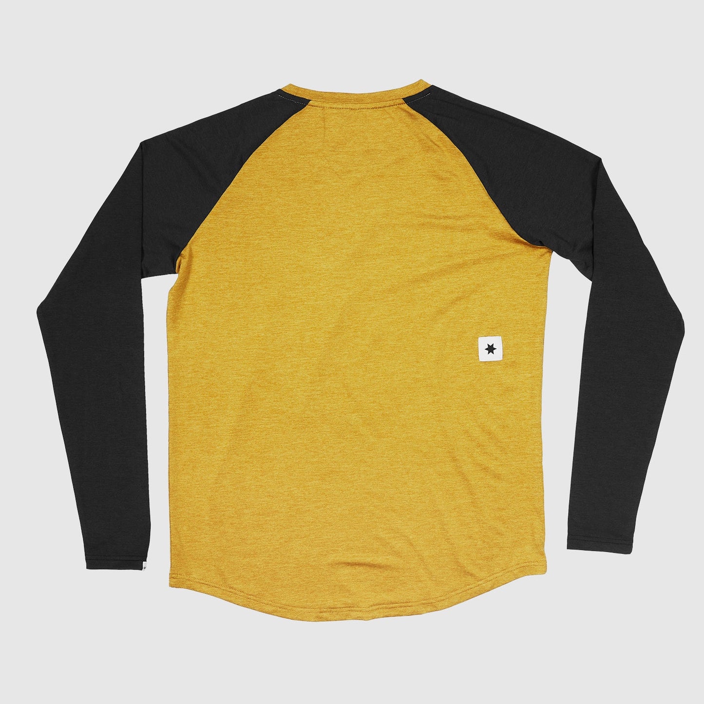 ランニングTシャツ(ロングスリーブ) KMRLS02c4002 Logo Pace Longsleeve - Yellow [メンズ]
