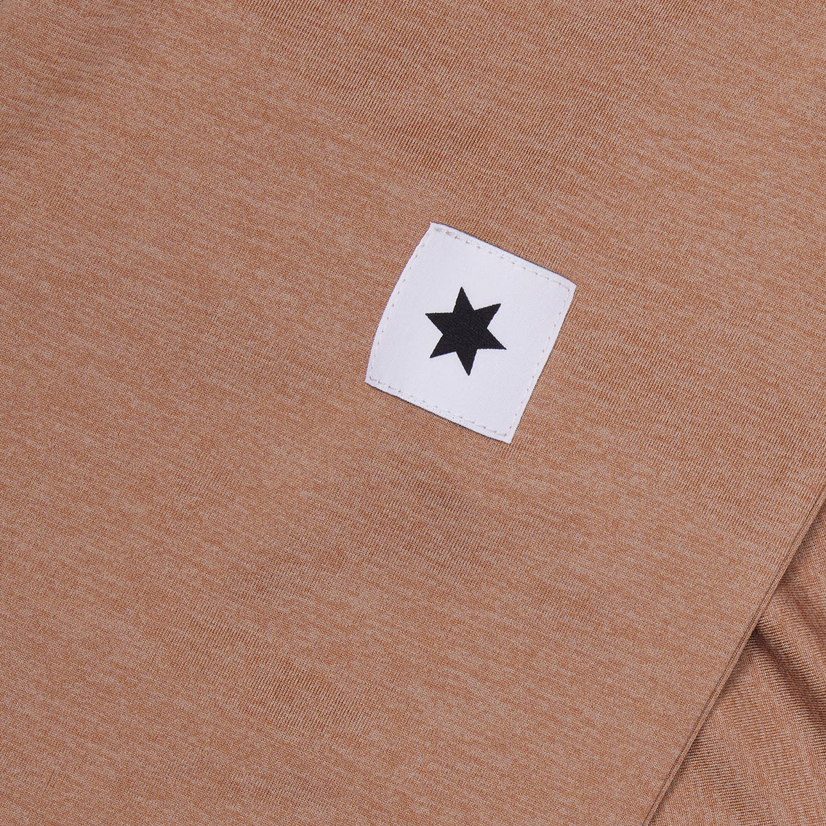 ランニングTシャツ（ロングスリーブ） KMRLS02c7002 Logo Pace Long Sleeve - Brown [メンズ]