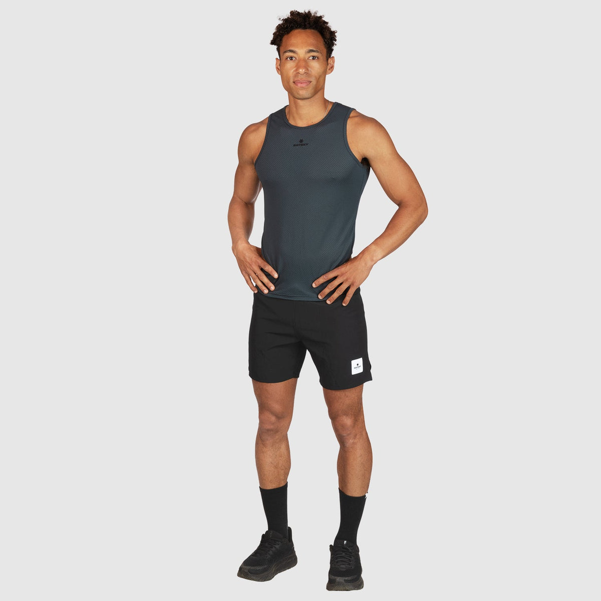 ベースレイヤー（ノースリーブ） XMRBL31c601 Mesh Base Layer Singlet - Grey [メンズ]