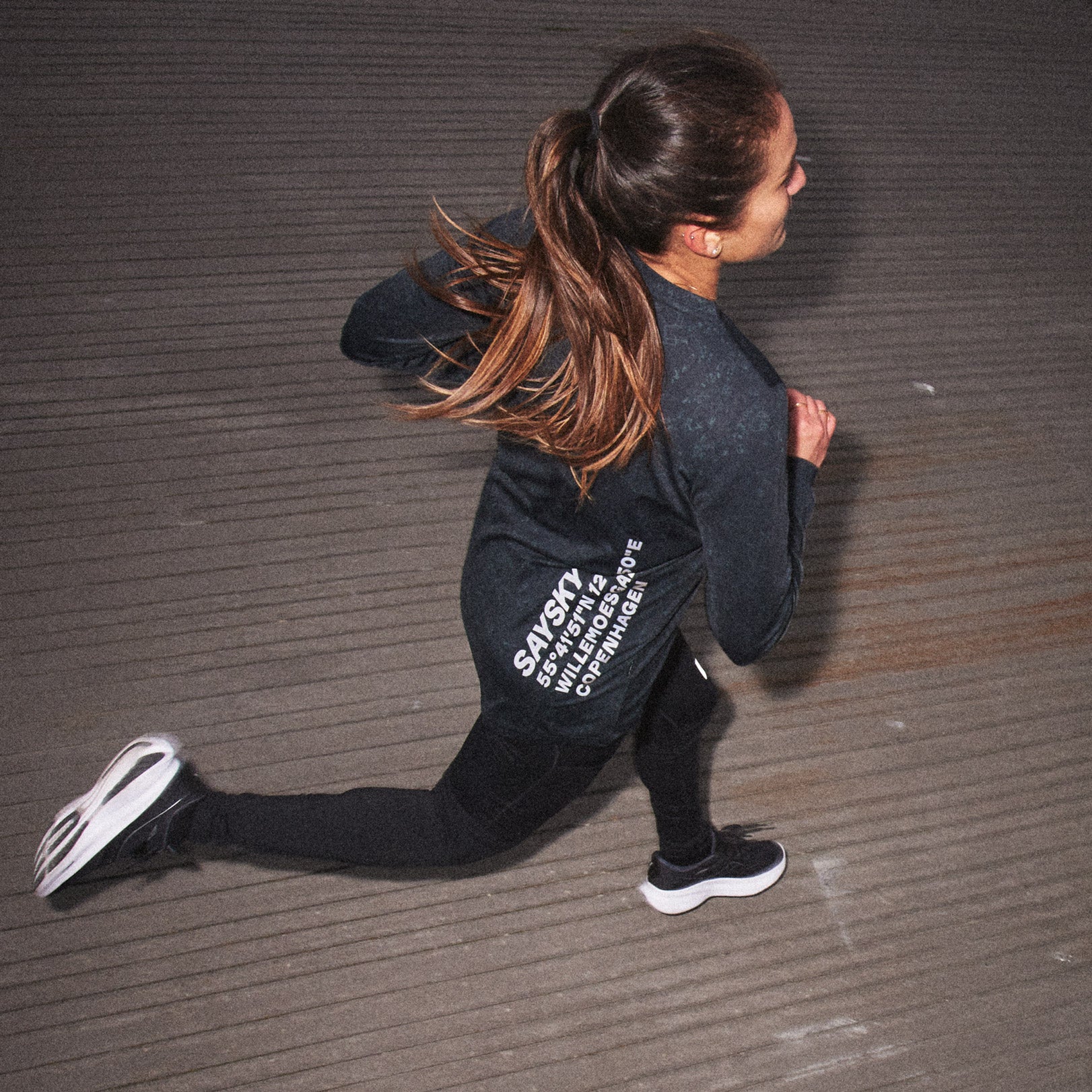 SAYSKY　セイスカイ　トレーニングタイツ　Ｌsize □ 公式 □ SAYSKY/セイスカイ ランニングタイツ MMRLT40c707 Pace+