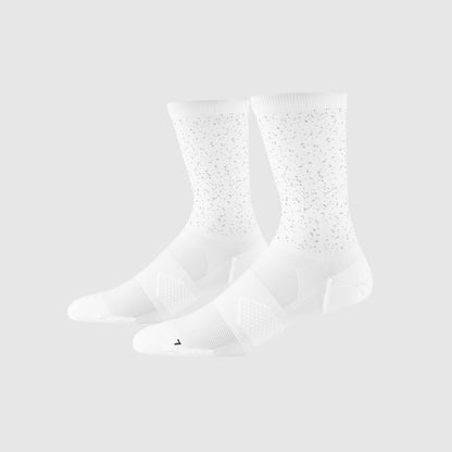 ランニングソックス XMASO01 Reflective High Combat Socks - White Universe [ユニセックス]