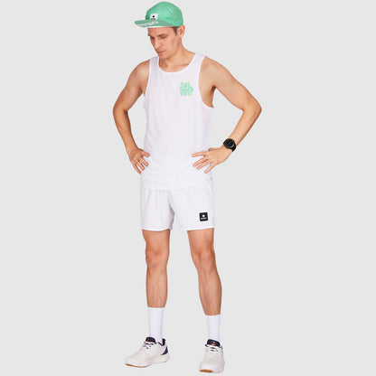 レースシングレット JMRSI15c101 Statement Flow Singlet - White [メンズ]