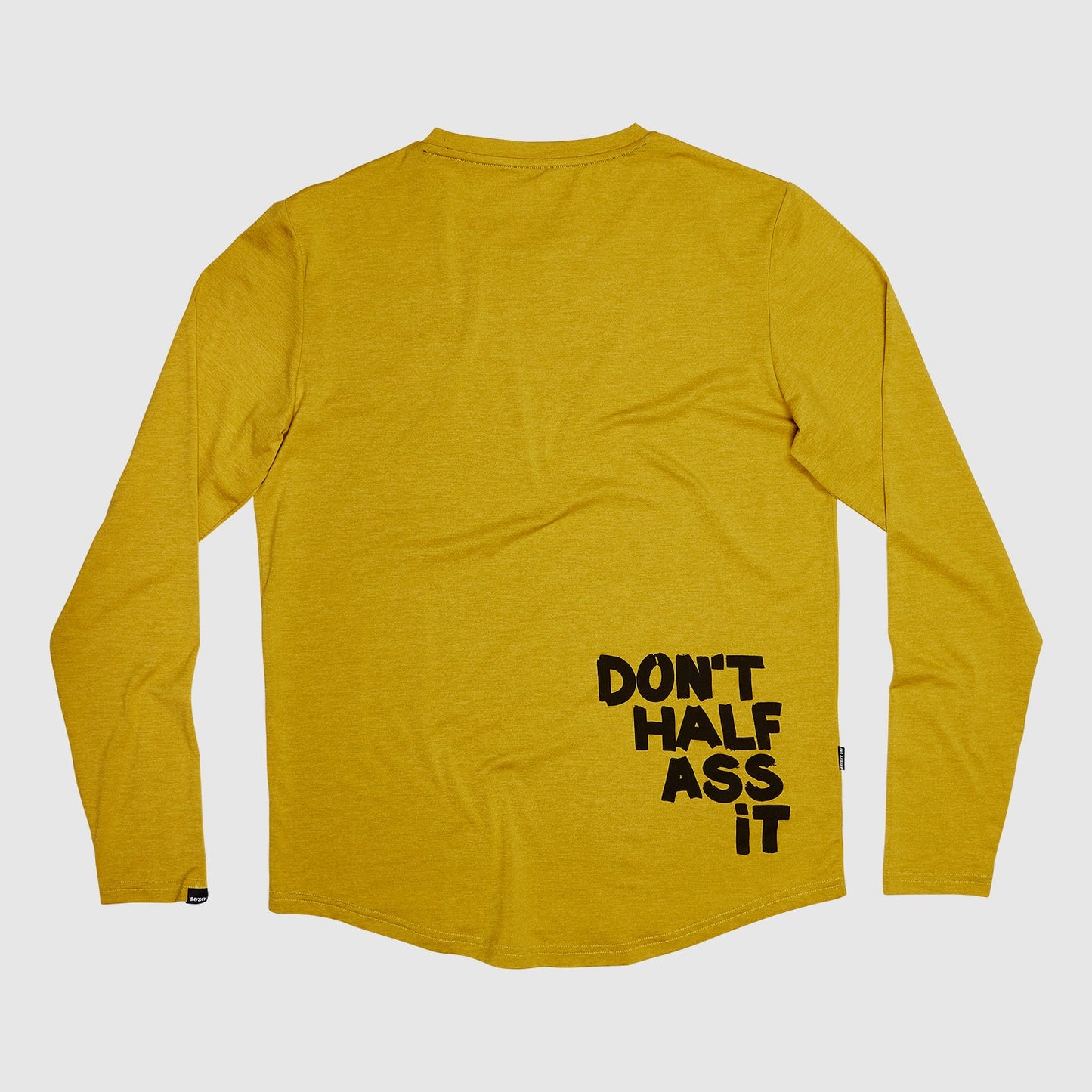 ランニングTシャツ(ロングスリーブ) KMRLS04c4002 Statement Pace Longsleeve - Yellow [メンズ]