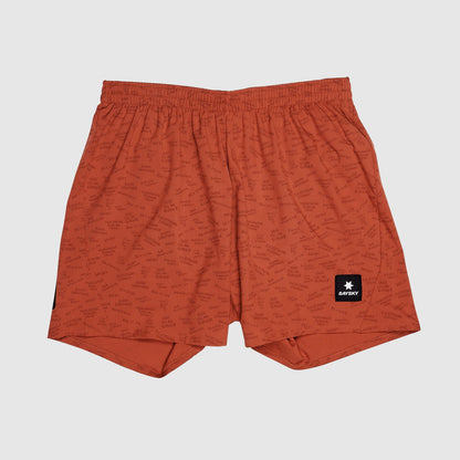 ランニングショーツ KMRSH06c1011 Statement Pace Shorts 5inch - Chili Oil Red [メンズ]
