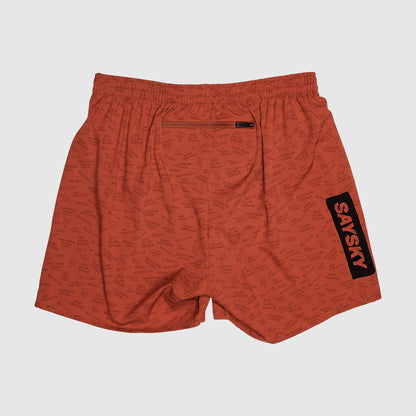 ランニングショーツ KMRSH06c1011 Statement Pace Shorts 5inch - Chili Oil Red [メンズ]