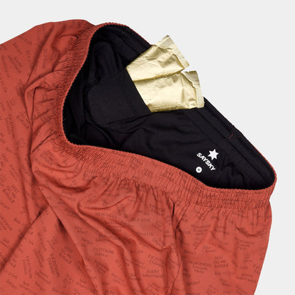 ランニングショーツ KMRSH06c1011 Statement Pace Shorts 5inch - Chili Oil Red [メンズ]