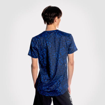 ランニングTシャツ ZMRSS31c1029 Flower Combat Osaka 2026 T-shirt - Blue Flower [メンズ]
