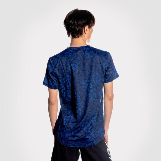 ランニングTシャツ ZMRSS31c1029 Flower Combat Osaka 2026 T-shirt - Blue Flower [メンズ]