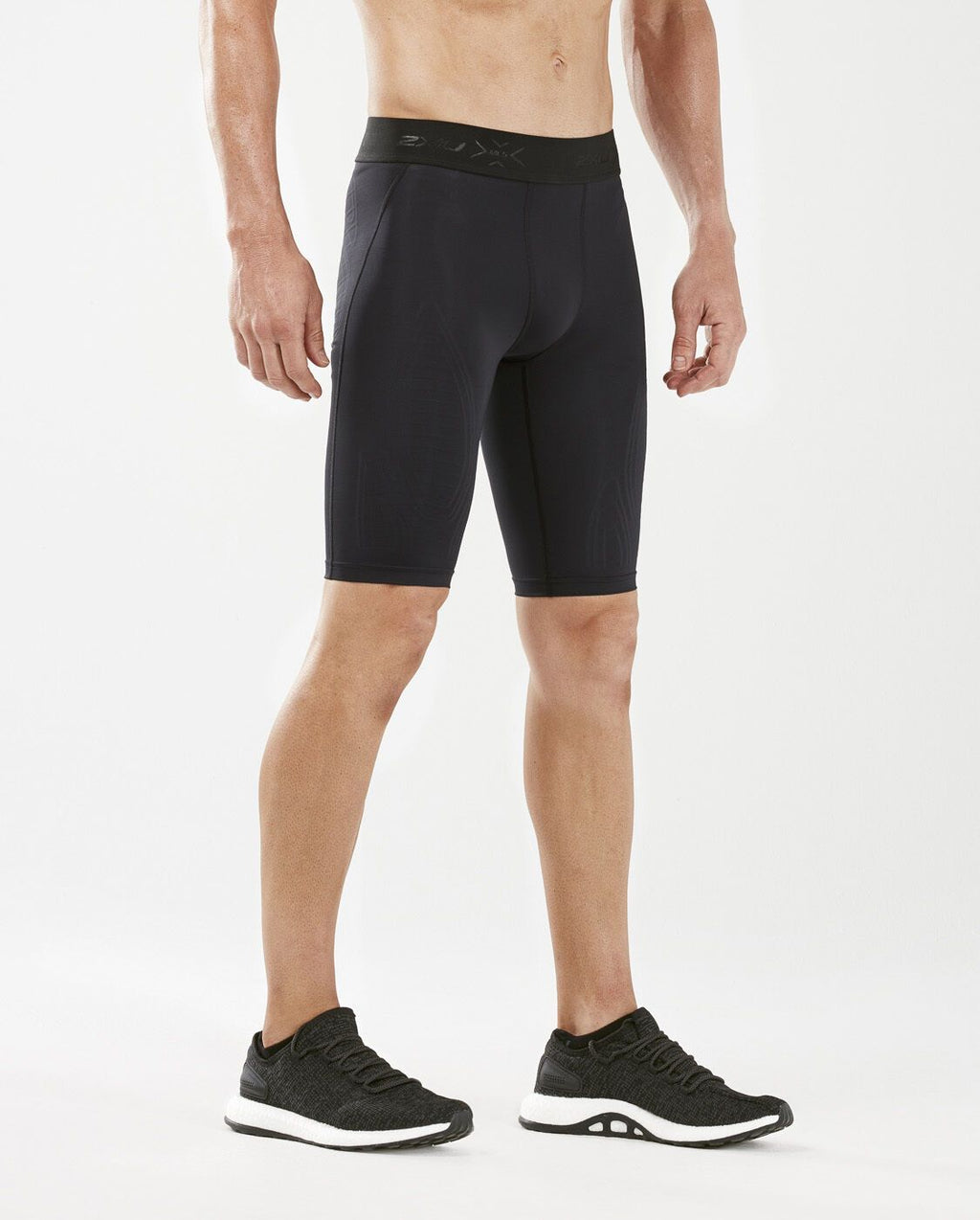 MCSクロストレーニングコンプレッションショーツ MCS X Training Compression Short - Black/Gold [メンズ] MA5366b-BLK/GLD - STYLE BIKE ONLINE SHOP