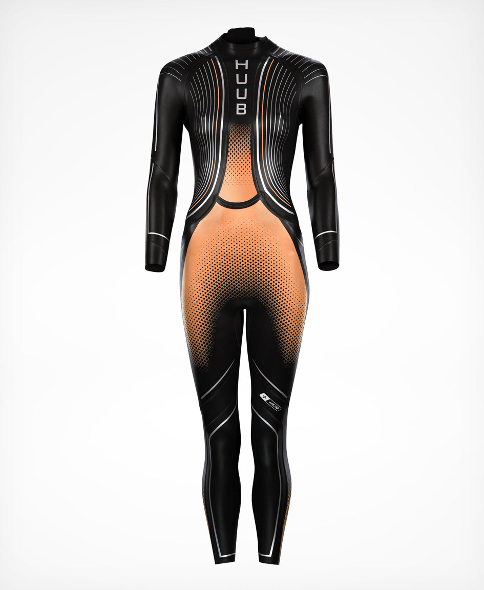 トライアスロン用ウェットスーツ FRE33CR ブラウンリーアジリス Brownlee Agilis Wetsuit 3:3 - Black/Coral [レディーズ]
