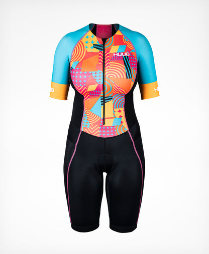 トライアスロンスーツ HERSLCS Her Spirit Long Course Suit - Black/Multicolor [レディーズ]