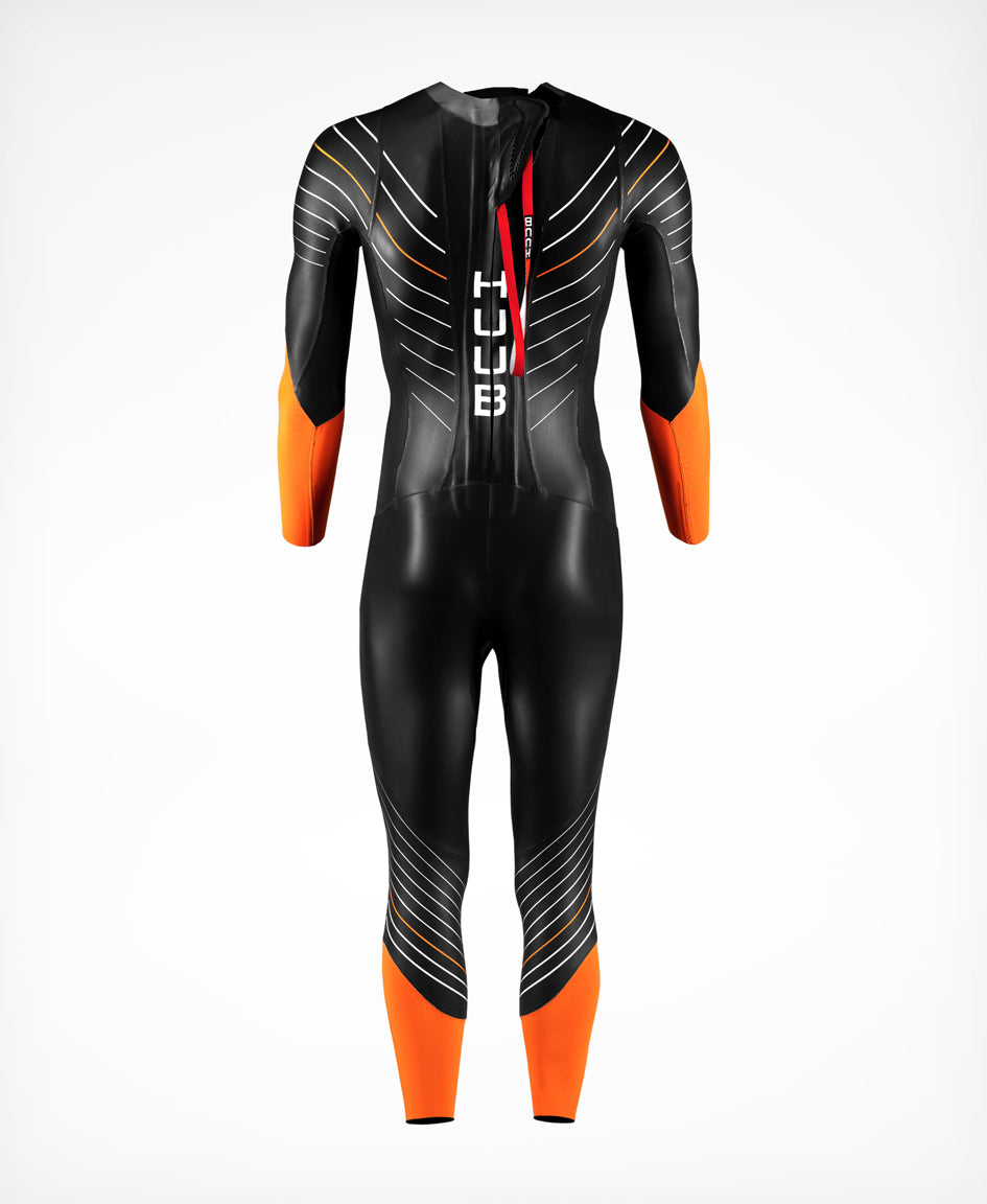 トライアスロン用ウェットスーツ ARAYA Sleeved Wetsuit - Black/Orange [メンズ]