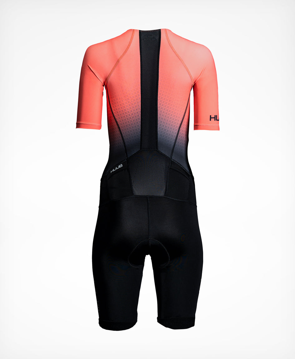 トライアスロンスーツ COMWLCSBC Commit Long Course Suit - Black/Coral [レディーズ]