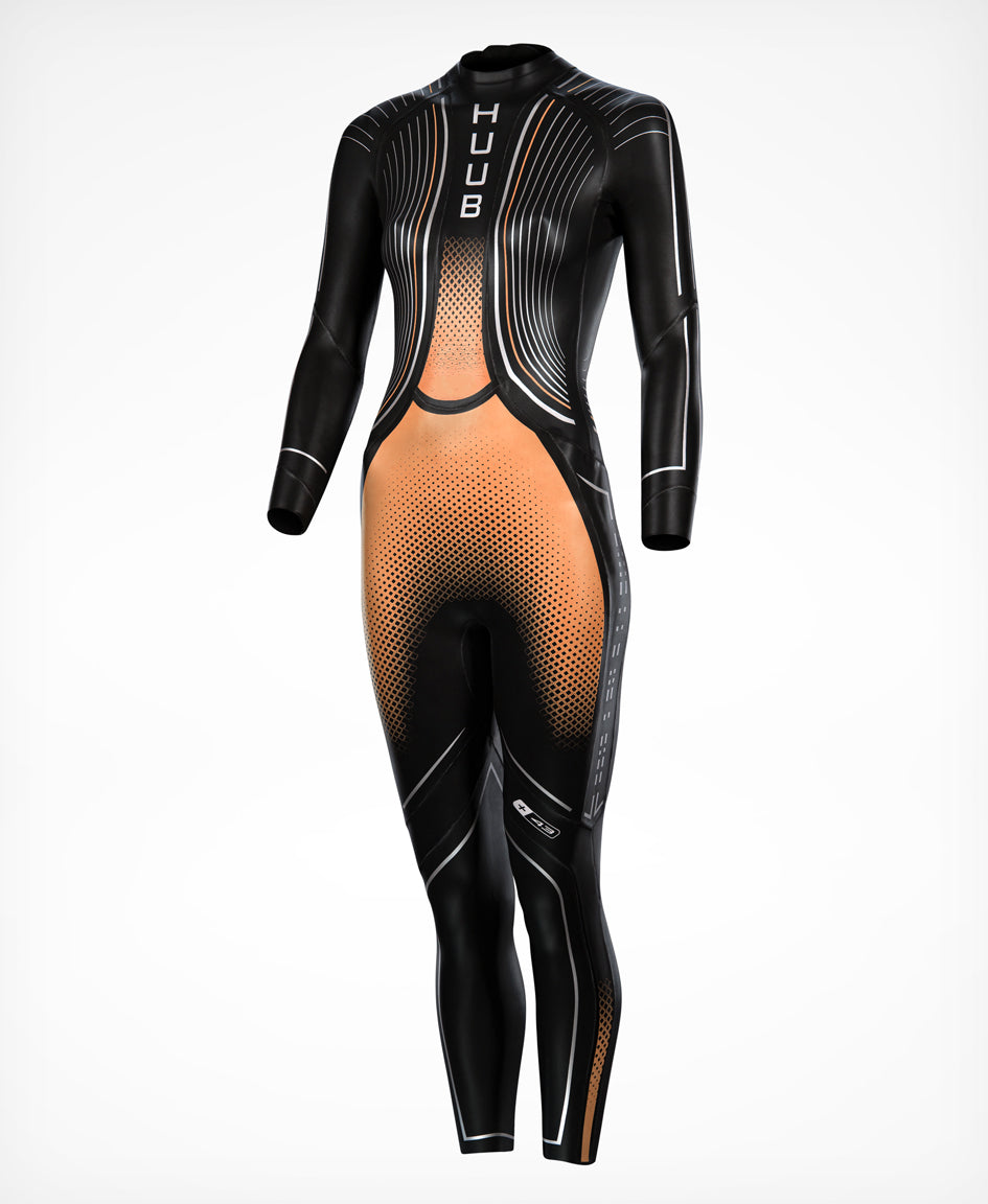 トライアスロン用ウェットスーツ FRE33CR ブラウンリーアジリス Brownlee Agilis Wetsuit 3:3 - Black/Coral [レディーズ]