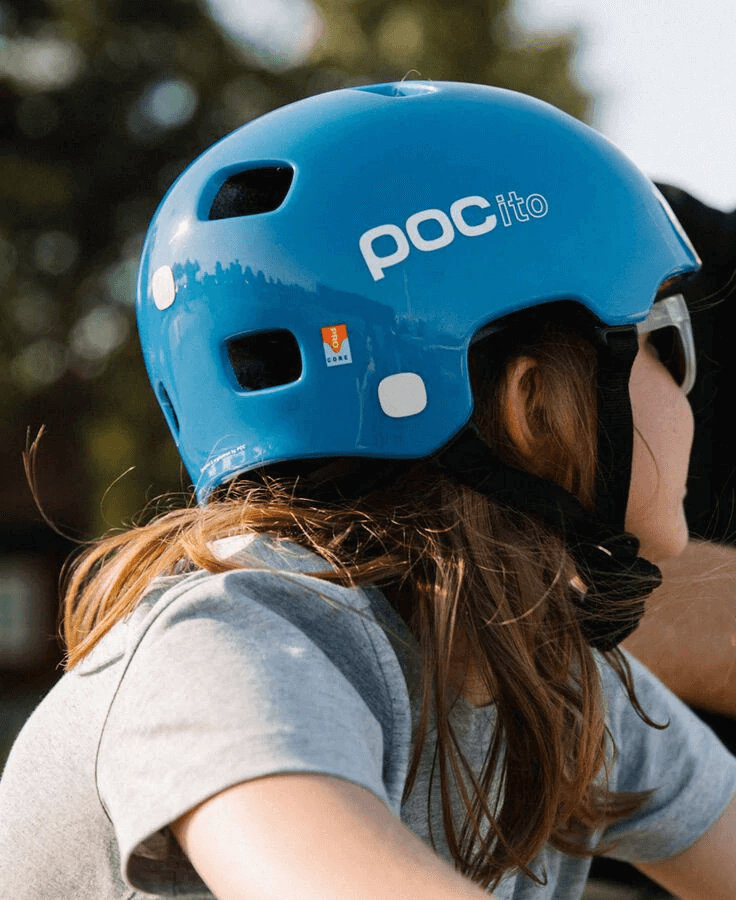 ロードバイク用ヘルメット 10570-8233 ポキートクレーンミップス Pocito Crane Mips - Flourescent Blue [チャイルド]