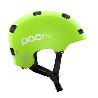 ロードバイク用ヘルメット 10570-8234 ポキートクレーンミップス Pocito Crane Mips - Fluor Yellow/Green [チャイルド]