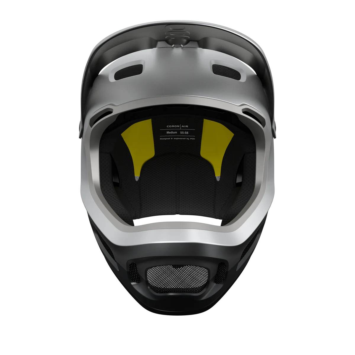 ロードバイク用ヘルメット 10746-8596 コロンエアミップス Coron Air Mips - Argentite Silver/Uranium Black Matt [ユニセックス]