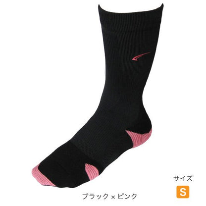 ソックス FXG008PNK-S ゴルフ用ソックス 3dsox Golf - Black/Pink [ユニセックス]