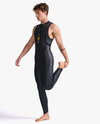 トライアスロン用ウェットスーツ MW4992c-BLK-ABN Propel P:1 Sleeveless プロペル P:1 スリーブレス - Black/Ambition Yellow [メンズ]