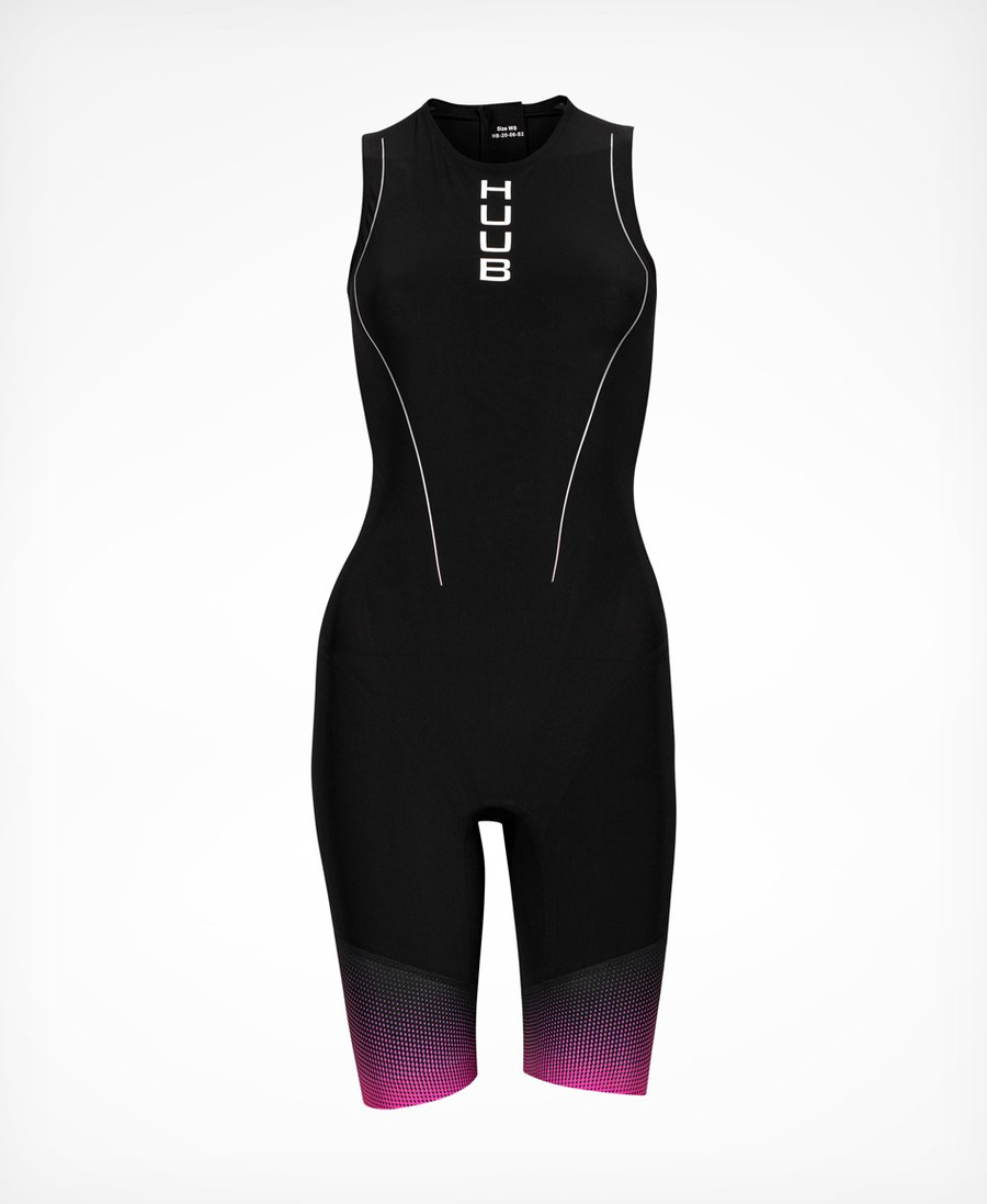 スイムスキン AURASKNW Aura Women`s Swimskin オーラスイムスキン - Black/Red [レディーズ]