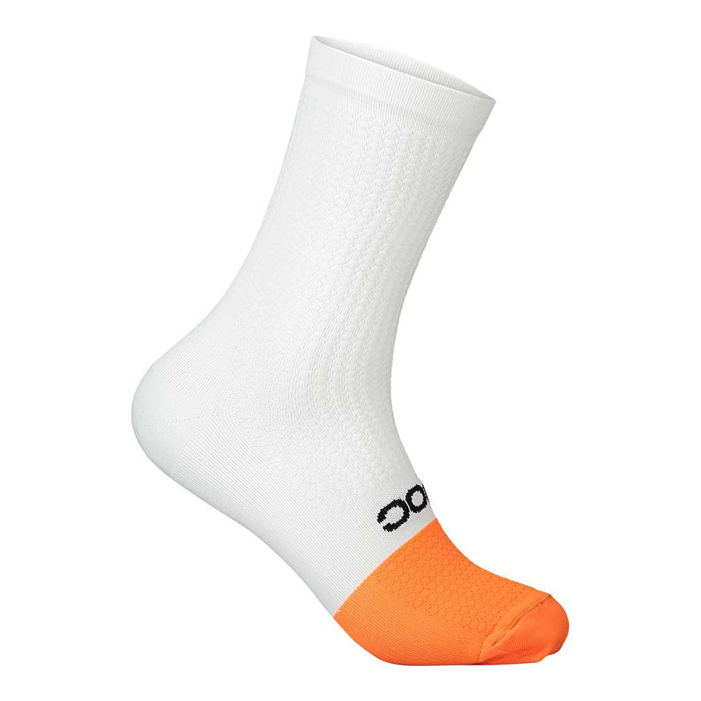 ソックス 65147-8042 フレイア ソック ミッド Flair Sock Mid - Hydrogen White/Zink Orange [ユニセックス]