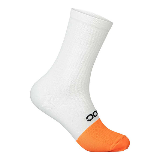ソックス 65147-8042 フレイア ソック ミッド Flair Sock Mid - Hydrogen White/Zink Orange [ユニセックス]