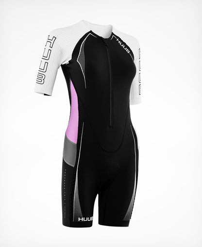 トライアスロンスーツ ANELCSW Anemoi Aero Tri Suit Womens - Black/Aqua/White [レディーズ]