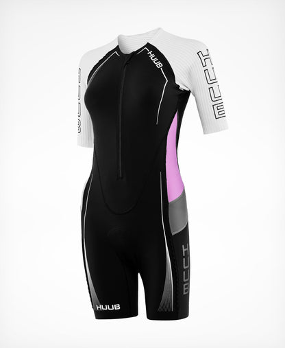 トライアスロンスーツ ANELCSW Anemoi Aero Tri Suit Womens - Black/Aqua/White [レディーズ]