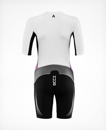 トライアスロンスーツ ANELCSW Anemoi Aero Tri Suit Womens - Black/Aqua/White [レディーズ]