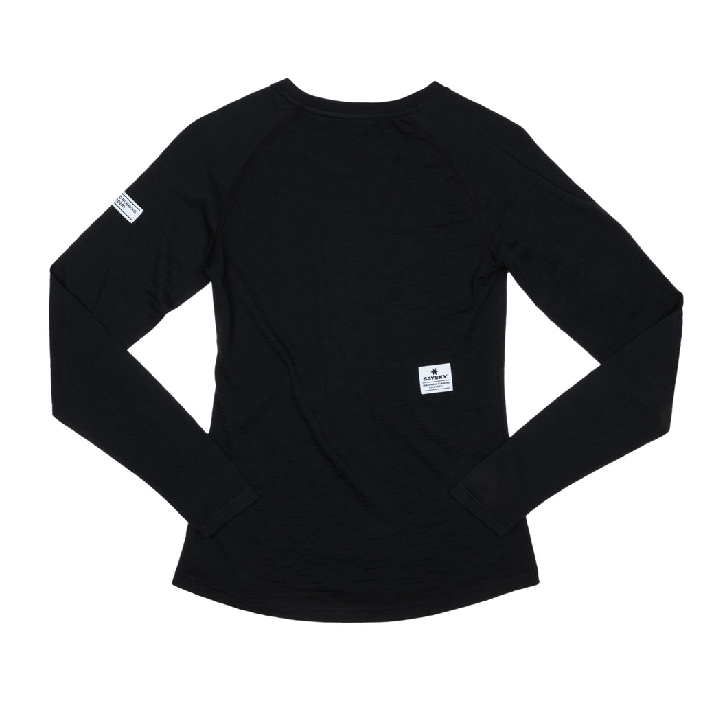 ベースレイヤー（ロングスリーブ） EGRLS05 Wmns Base Layer 165 Long Sleeve - Black [レディーズ]