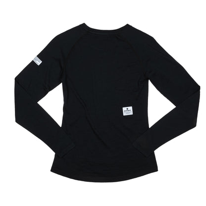 ランニングTシャツ（ロングスリーブ） EGRLS05 Wmns Base Layer 165 Long Sleeve - Black [レディーズ]